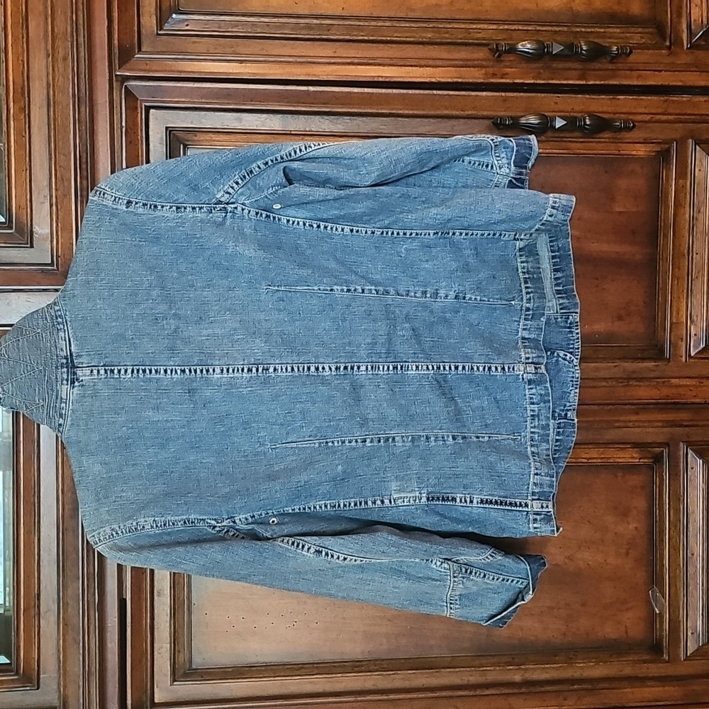 Ralph Lauren Blue Jean Jacket Classic Style - Picture 4 of 4